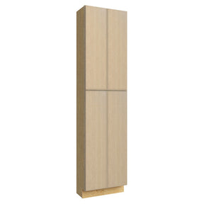 TP241296 ( TALL PANTRY - 24"W X 96"H X 12"D ) - Luxe Desert Oak