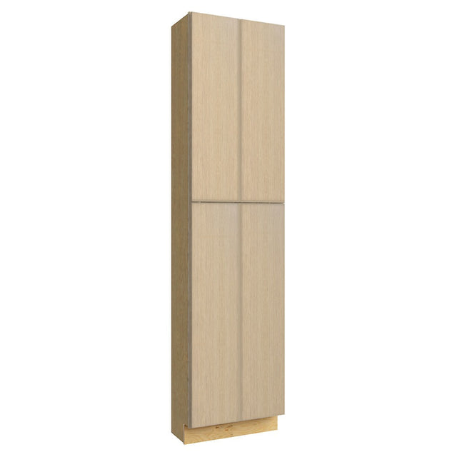 TP241296 ( TALL PANTRY - 24"W X 96"H X 12"D ) - Luxe Desert Oak