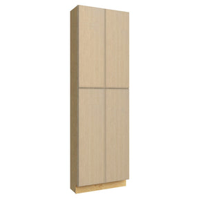 TP301296 ( TALL PANTRY - 30"W X 96"H X 12"D ) - Luxe Desert Oak