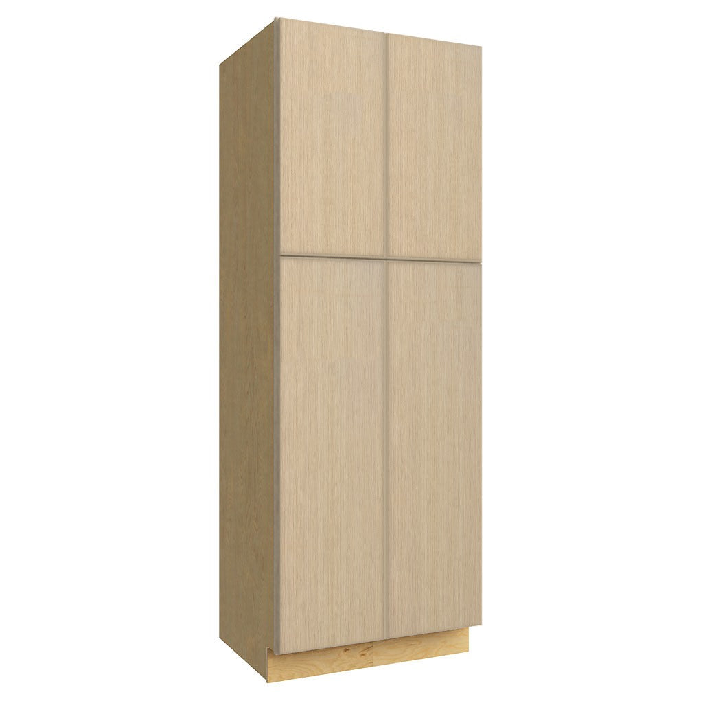 TP302484 ( TALL PANTRY - 30"W X 84"H X 24"D ) - Luxe Desert Oak