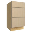 VDB18-34 ( VANITY DRAWER BASE - 18"W X 34-1/2"H X 21"D ) - Luxe Desert Oak