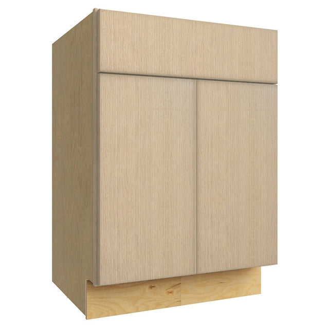 VSB24-34 ( VANITY SINK BASE - 24"W X 34-1/2"H X 21"D ) - Luxe Desert Oak