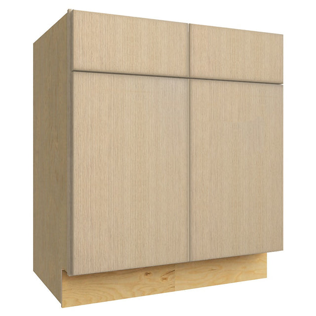 VSB30-34 ( VANITY SINK BASE - 30"W X 34-1/2"H X 21"D ) - Luxe Desert Oak