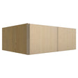W331224 ( DEEP WALL - 33"W X 12"H X 24"D ) - Luxe Desert Oak