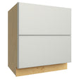 DB30-2 ( 2 DRAWER BASE - 30"W X 34-1/2"H X 24"D ) - Luxe Frost