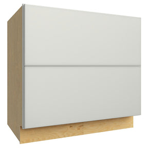 DB36-2 ( 2 DRAWER BASE - 36"W X 34-1/2"H X 24"D ) - Luxe Frost