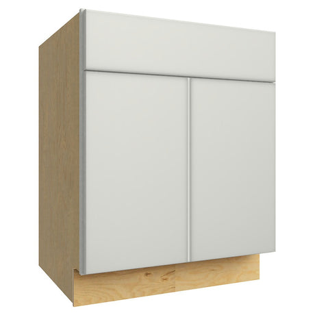 SB27 ( SINK BASE - 27"W X 34-1/2"H X 24"D ) - Luxe Frost