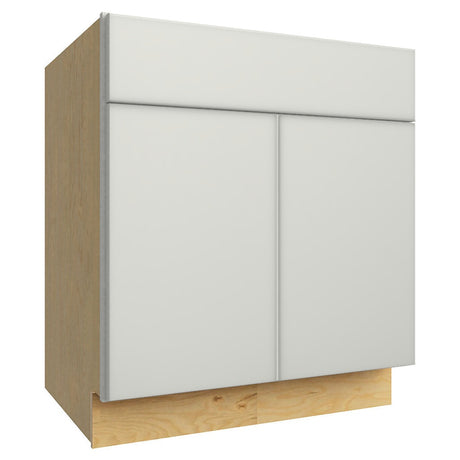 SB30 ( SINK BASE - 30"W X 34-1/2"H X 24"D ) - Luxe Frost
