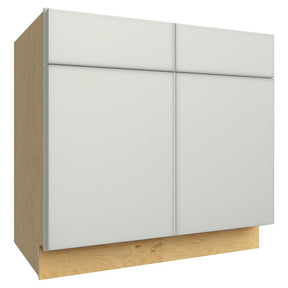 SB36 ( SINK BASE - 36"W X 34-1/2"H X 24"D ) - Luxe Frost
