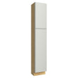TP151284 ( TALL PANTRY - 15"W X 84"H X 12"D ) - Luxe Frost