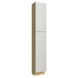 TP151290 ( TALL PANTRY - 15"W X 90"H X 12"D ) - Luxe Frost