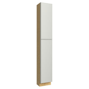TP151296 ( TALL PANTRY - 15"W X 96"H X 12"D ) - Luxe Frost