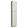 TP181290 ( TALL PANTRY - 18"W X 90"H X 12"D ) - Luxe Frost