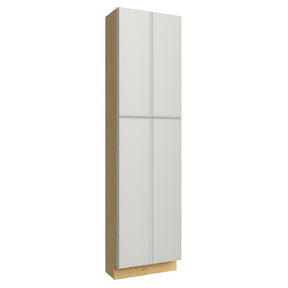 TP241290 ( TALL PANTRY - 24"W X 90"H X 12"D ) - Luxe Frost