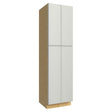 TP242490 ( TALL PANTRY - 24"W X 90"H X 24"D ) - Luxe Frost