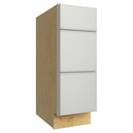 VDB12-34 ( VANITY DRAWER BASE - 12"W X 34-1/2"H X 21"D ) - Luxe Frost