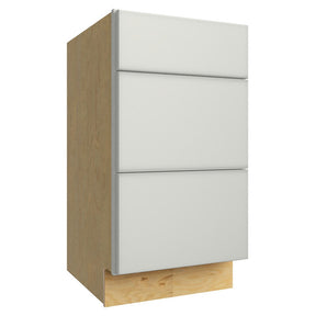 VDB18-34 ( VANITY DRAWER BASE - 18"W X 34-1/2"H X 21"D ) - Luxe Frost