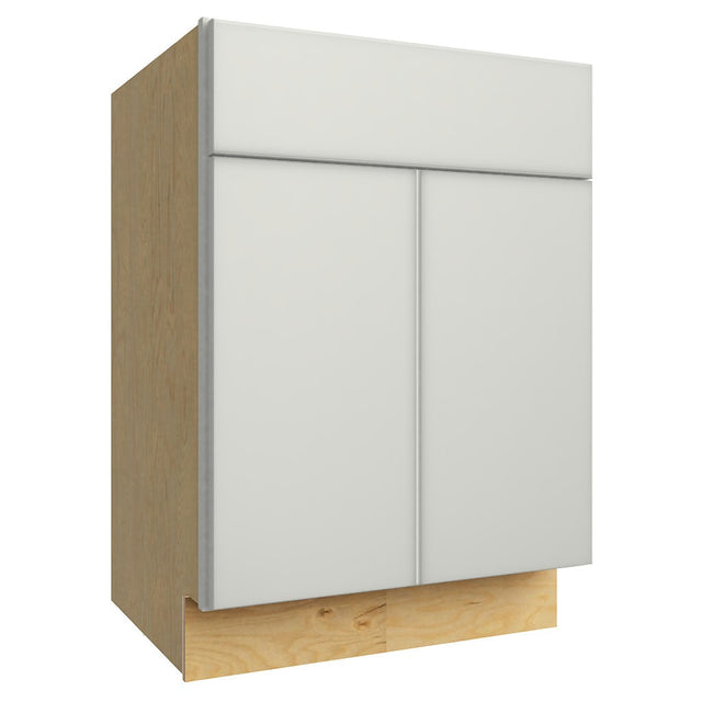 VSB24-34 ( VANITY SINK BASE - 24"W X 34-1/2"H X 21"D ) - Luxe Frost