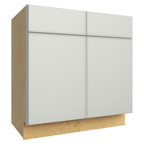 VSB33-34 ( VANITY SINK BASE - 33"W X 34-1/2"H X 21"D ) - Luxe Frost