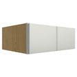 W331224 ( DEEP WALL - 33"W X 12"H X 24"D ) - Luxe Frost