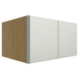 W331824 ( DEEP WALL - 33"W X 18"H X 24"D ) - Luxe Frost
