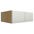 W361224 ( DEEP WALL - 36"W X 12"H X 24"D ) - Luxe Frost