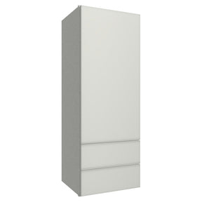WD1848 ( WALL WITH DRAWERS - 18"W X 48"H X 15"D ) - Luxe Frost