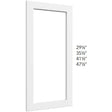 Fabuwood Fusion Timber DFGD2442 Doors Prepped for Glass