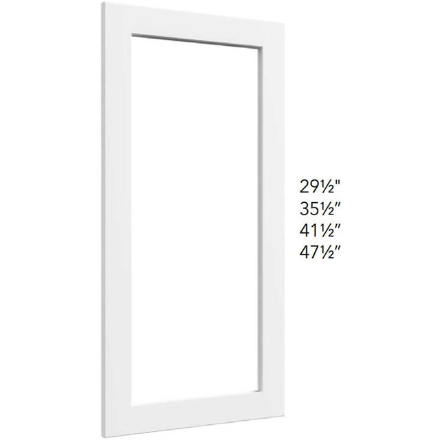 Fabuwood Fusion Timber DFGD2442 Doors Prepped for Glass