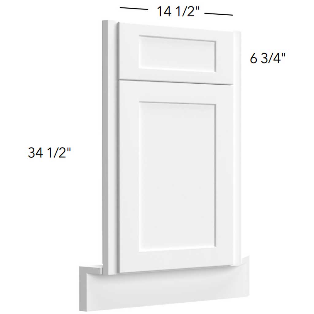 DSFL36 ( DIAGONAL SINK FRONT NO FLOOR - 36"W X 34-1/2"H X 36"D )
