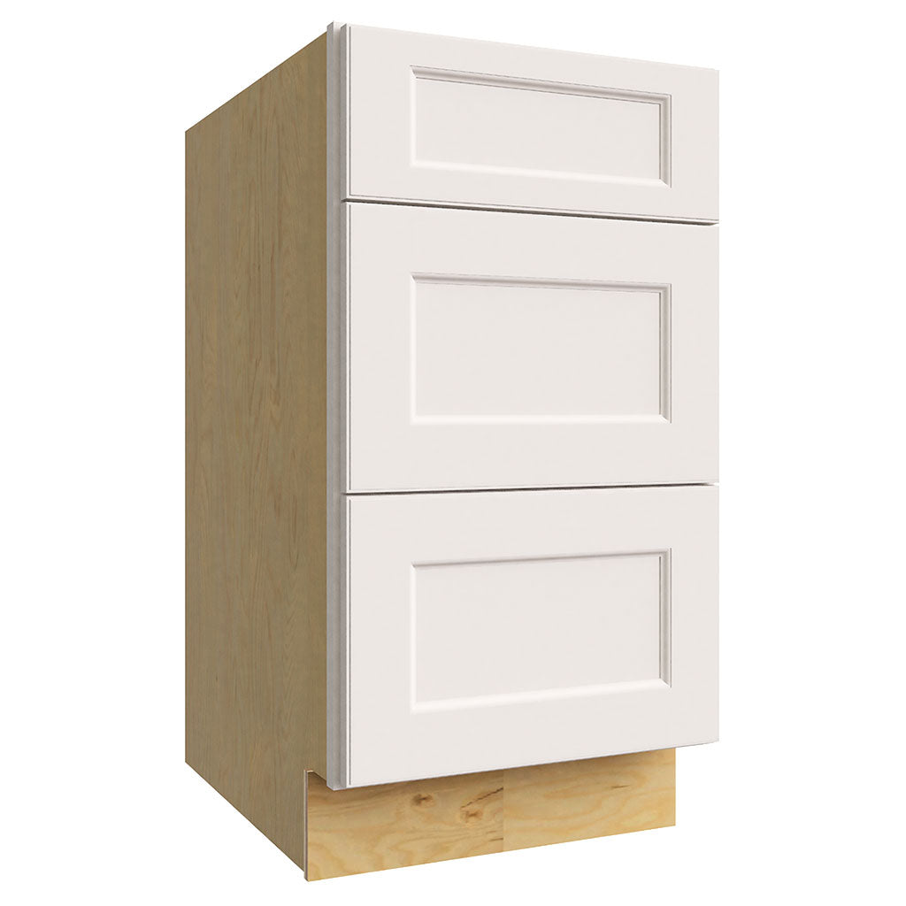 DB18 ( 3 DRAWER BASE - 18"W X 34-1/2"H X 24"D )