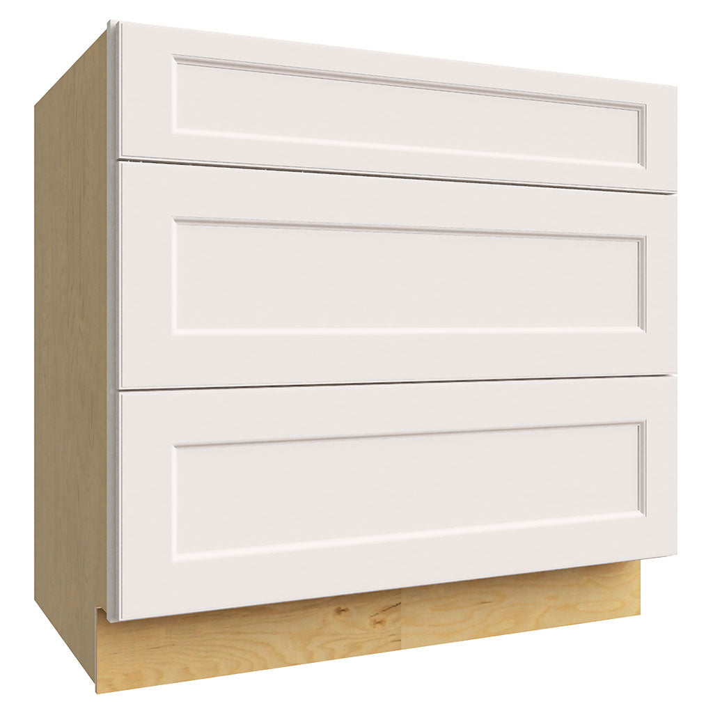 DB36 ( 3 DRAWER BASE - 36"W X 34-1/2"H X 24"D ) - Fusion Dove