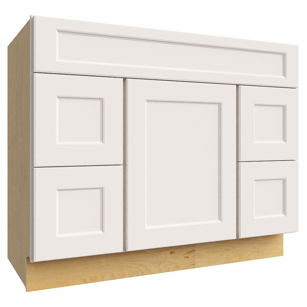 VSD42 ( VANITY SINK & DRAWER COMBO - 42"W X 34-1/2"H X 21"D ) - Fusion Dove