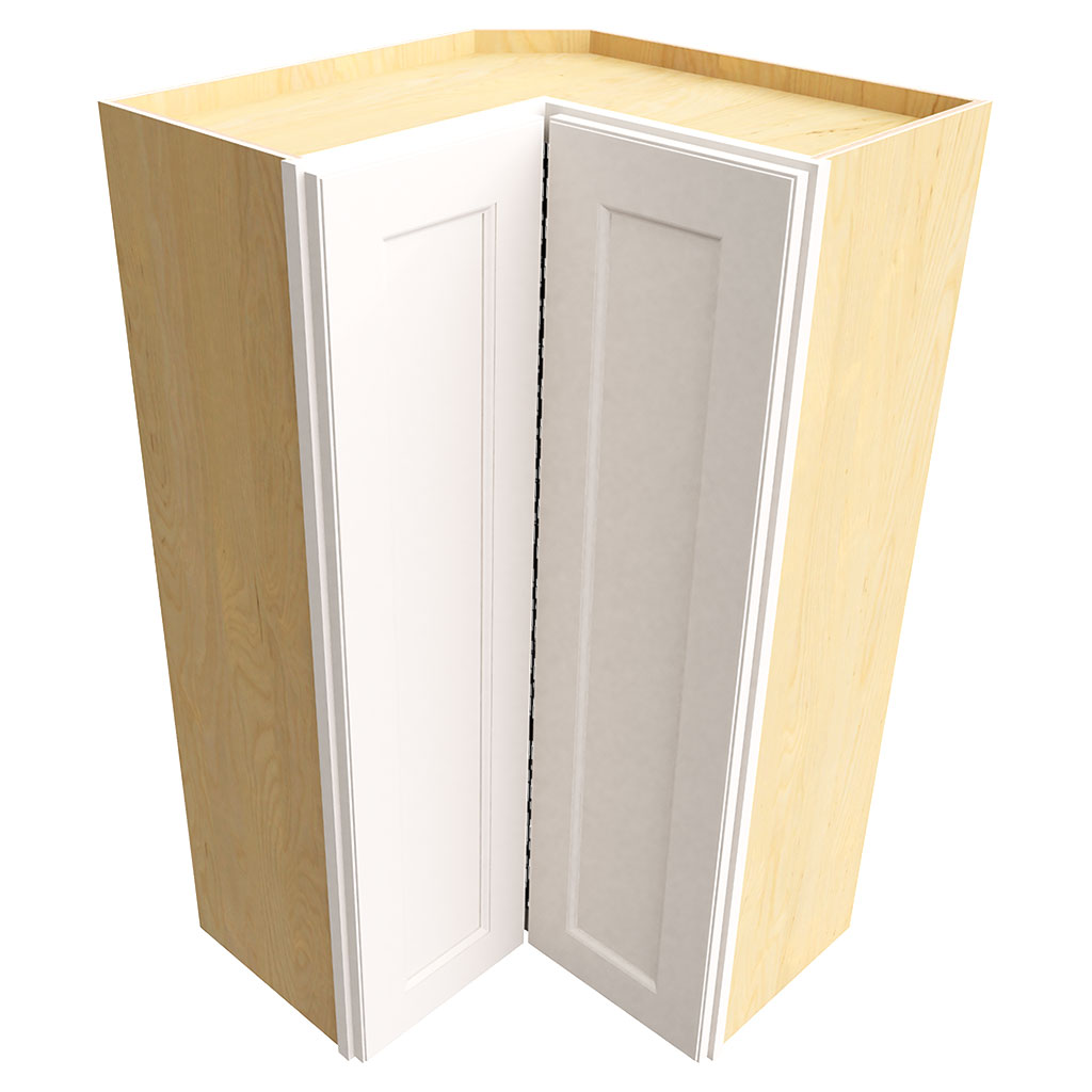 WPC2442 ( PIE CUT WALL CORNER - 24"W X 42"H X 24"D )