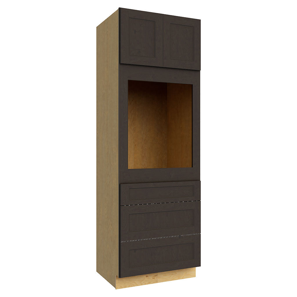 OC3390S ( OVEN CABINET SINGLE WITH 3 DRAWERS - 33"W X 90"H X 24"D )