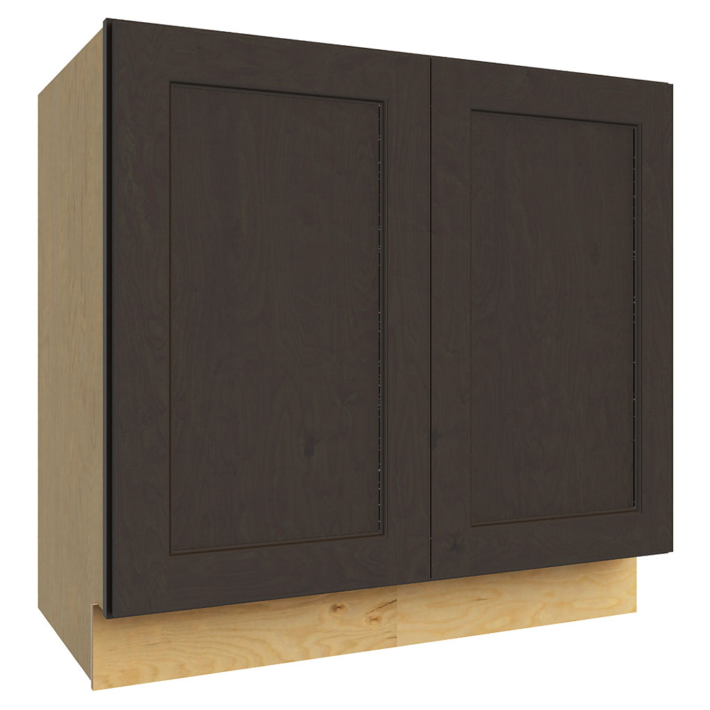 VB36FD ( FULL HEIGHT DOOR VANITY BASE - 36"W X 34-1/2"H X 21"D )