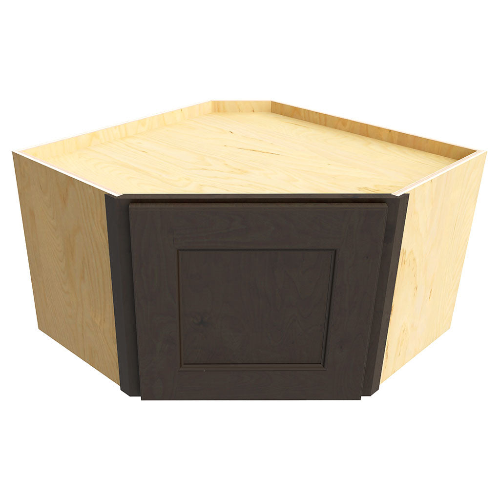 WDC2415 ( DIAGONAL WALL CORNER - 24"W X 15"H X 24"D )