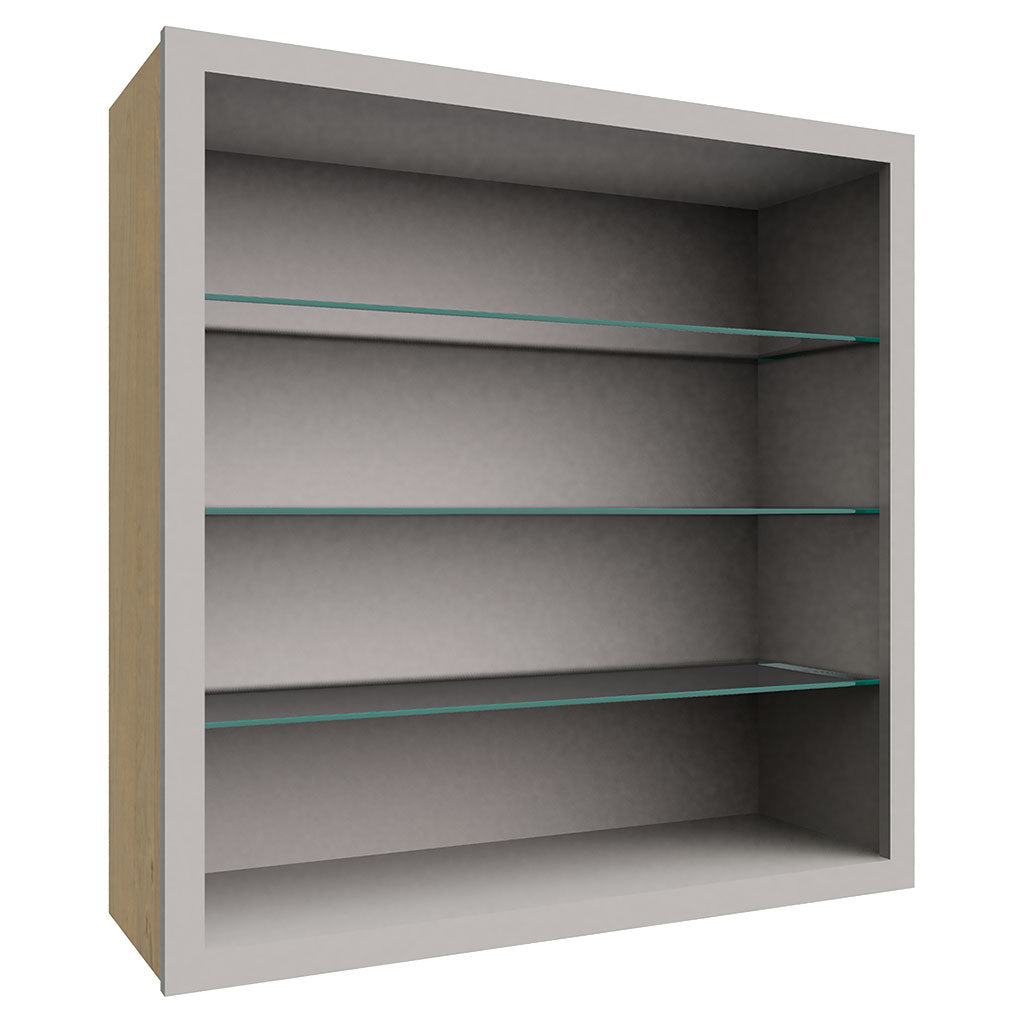 NDW3636 ( NO DOOR WALL - 36"W X 36"H X 12"D )