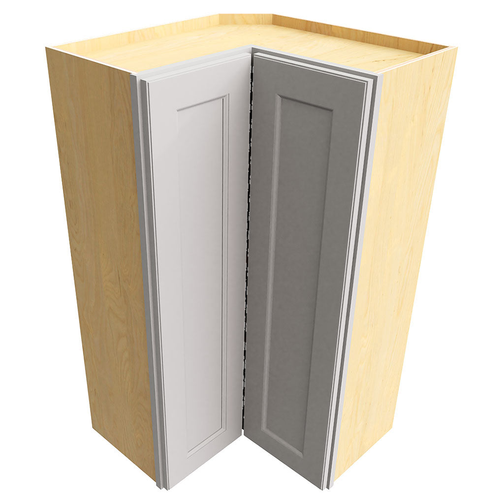 WPC2442 ( PIE CUT WALL CORNER - 24"W X 42"H X 24"D )