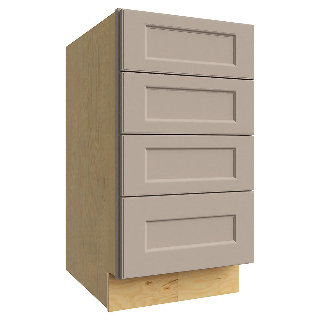 DB18-4 ( 4 DRAWER BASE - 18"W X 34-1/2"H X 24"D )