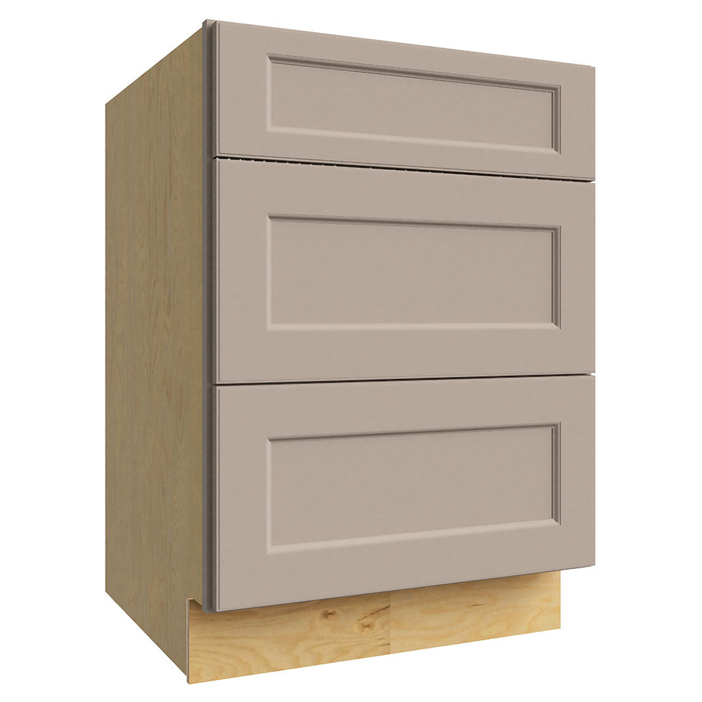 DB24 ( 3 DRAWER BASE - 24"W X 34-1/2"H X 24"D )