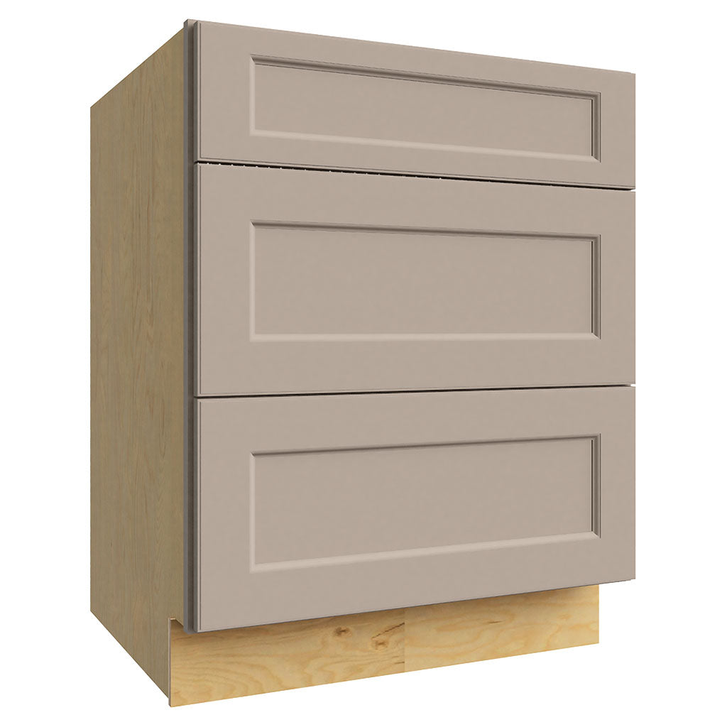 DB27 ( 3 DRAWER BASE - 27"W X 34-1/2"H X 24"D )
