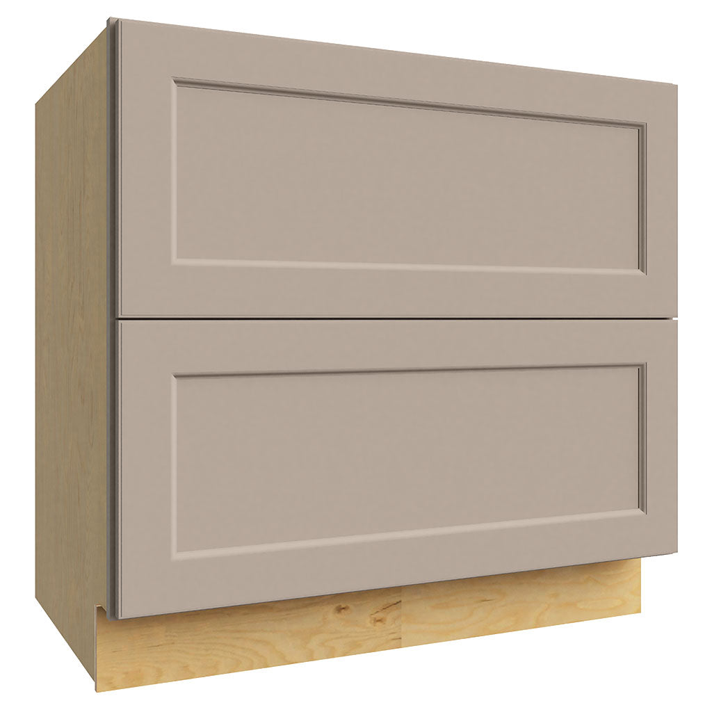 DB36-2 ( 2 DRAWER BASE - 36"W X 34-1/2"H X 24"D )