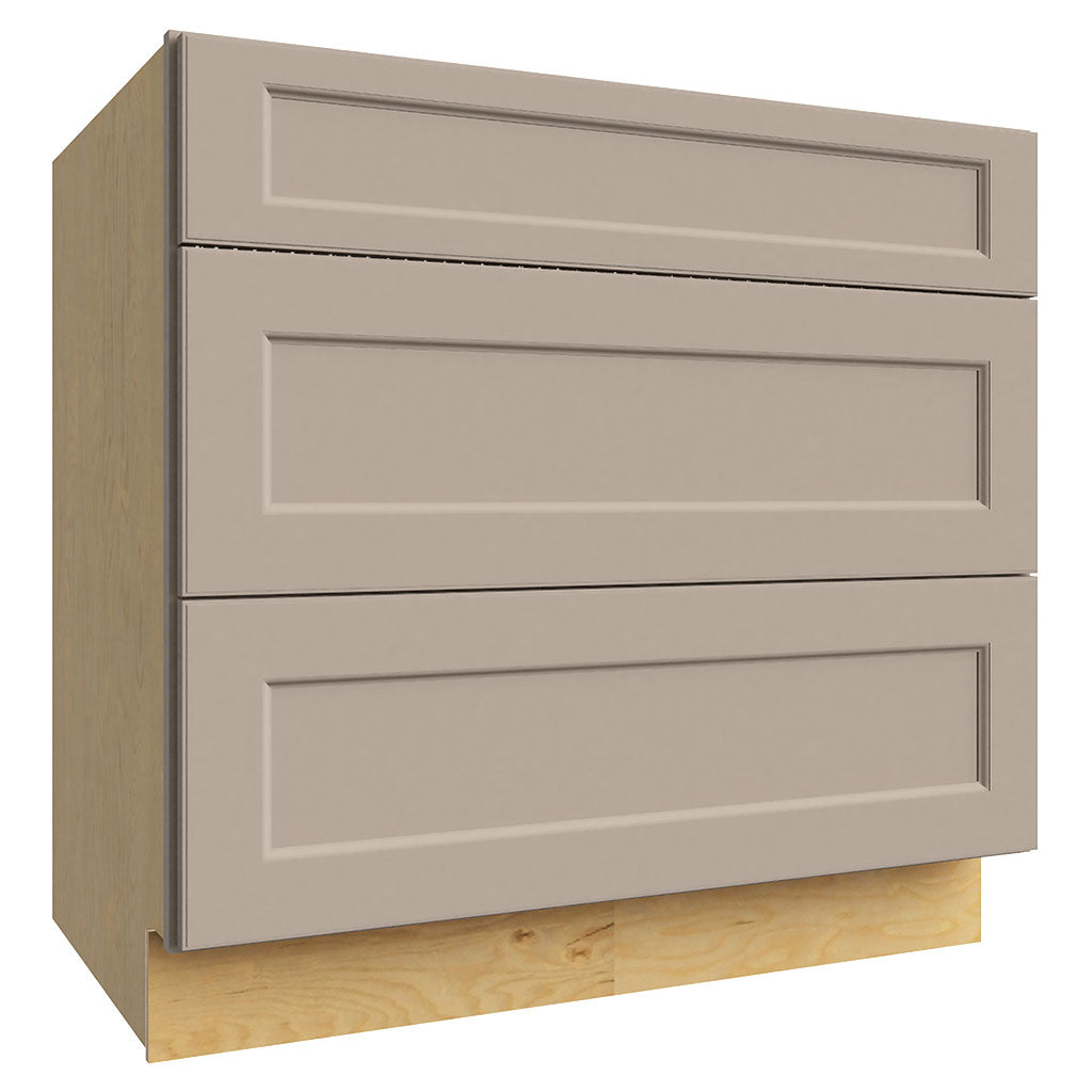 DB36 ( 3 DRAWER BASE - 36"W X 34-1/2"H X 24"D )