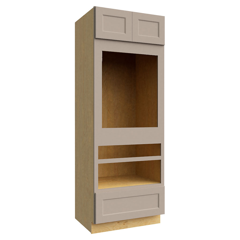 OC3384D ( OVEN CABINET DOUBLE WITH 1 DRAWER - 33"W X 84"H X 24"D )