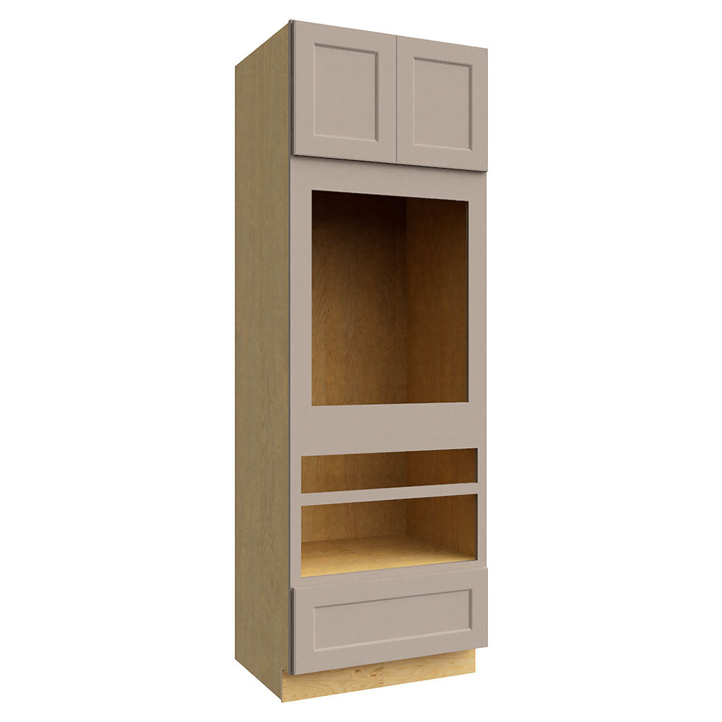 OC3390D ( OVEN CABINET DOUBLE WITH 1 DRAWER - 33"W X 90"H X 24"D )