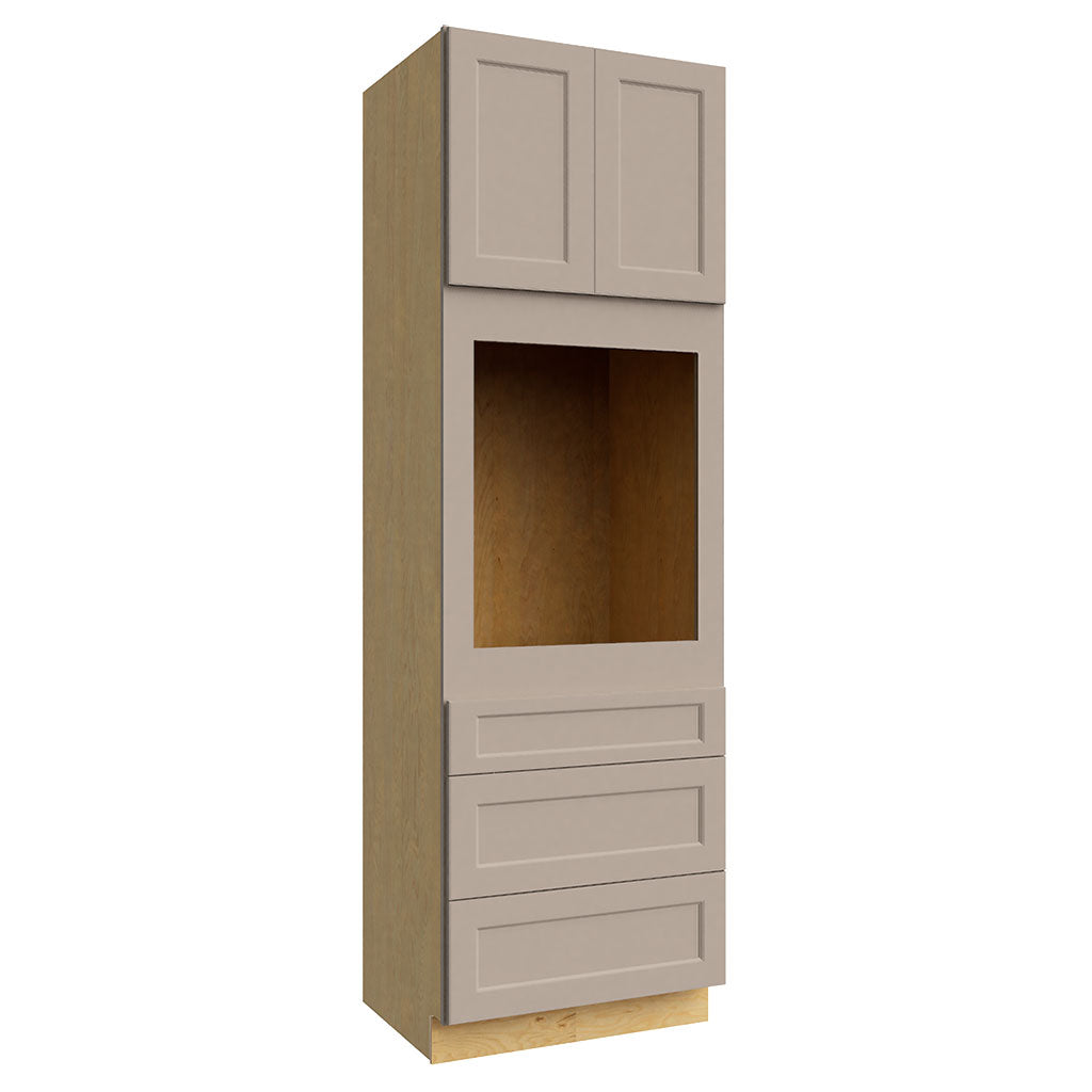 OC3396S ( OVEN CABINET SINGLE WITH 3 DRAWERS - 33"W X 96"H X 24"D )