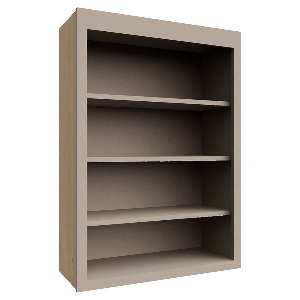 WOS3042 ( OPEN SHELF - 30"W X 42"H X 12"D )