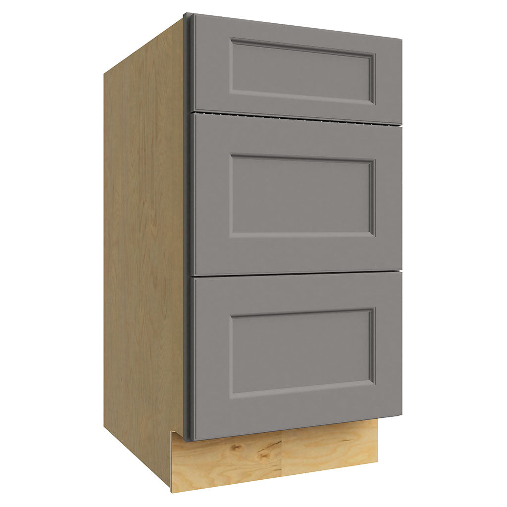 DB18 ( 3 DRAWER BASE - 18"W X 34-1/2"H X 24"D )