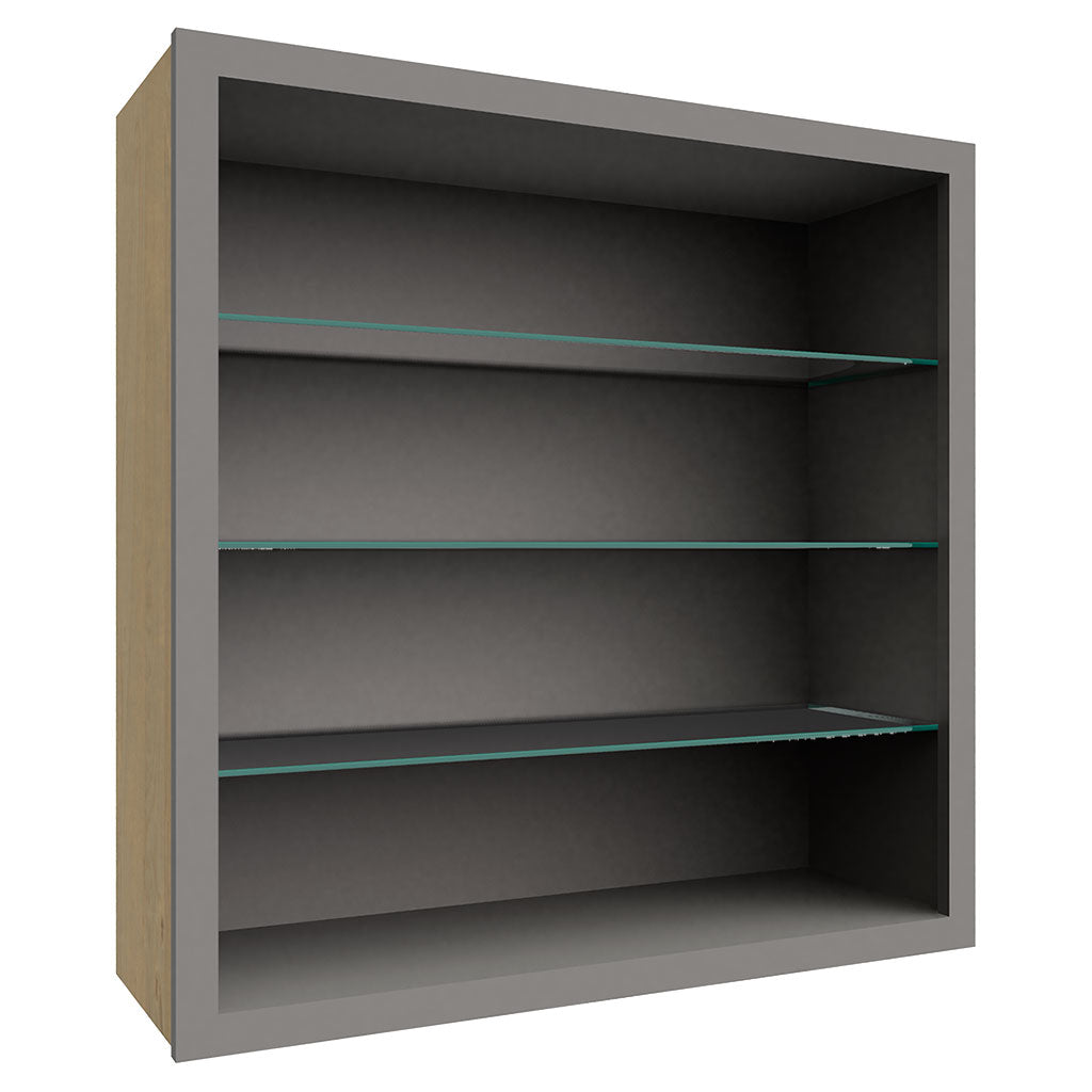 NDW3636 ( NO DOOR WALL - 36"W X 36"H X 12"D )